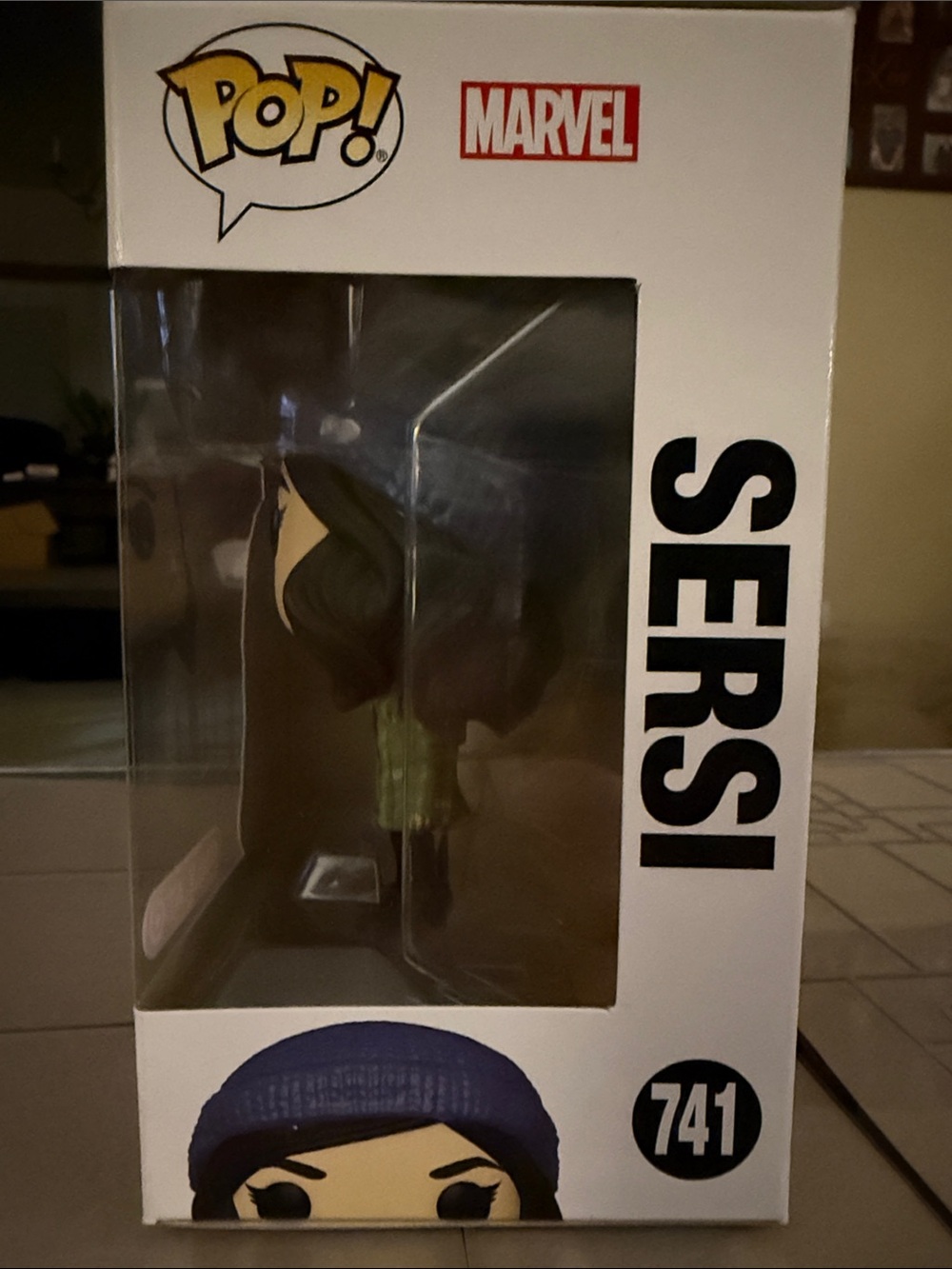 Funko Pop! Marvel Sersi Eternals character - Picture 2 of 3